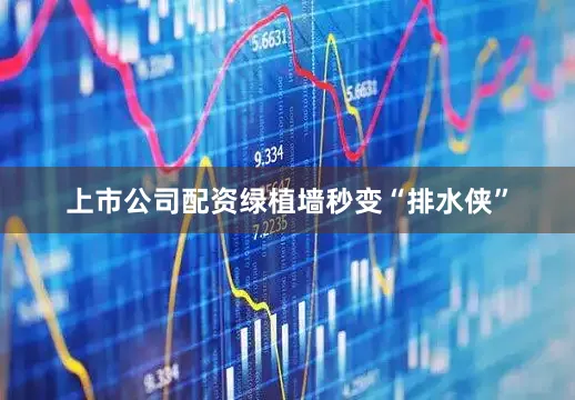 上市公司配资绿植墙秒变“排水侠”